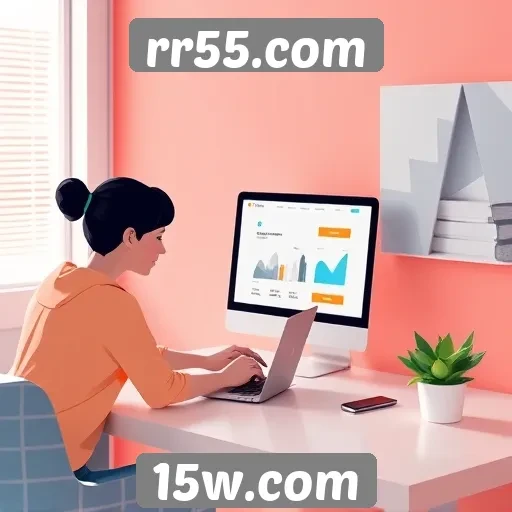 Experiência do usuário no site rr55.com